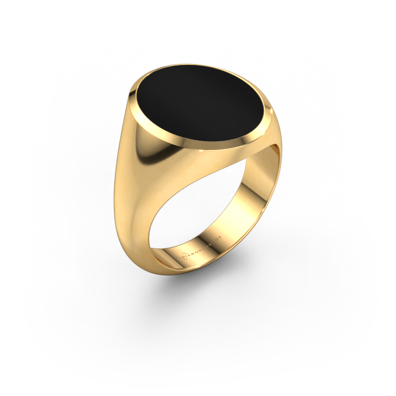 Bild von Siegelring Herman 6 585 Gold Onyx 16x13 mm