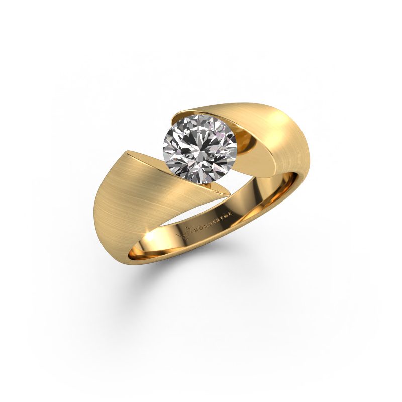 Image de Bague Hojalien 1 585 or jaune Diamant 1.00 crt