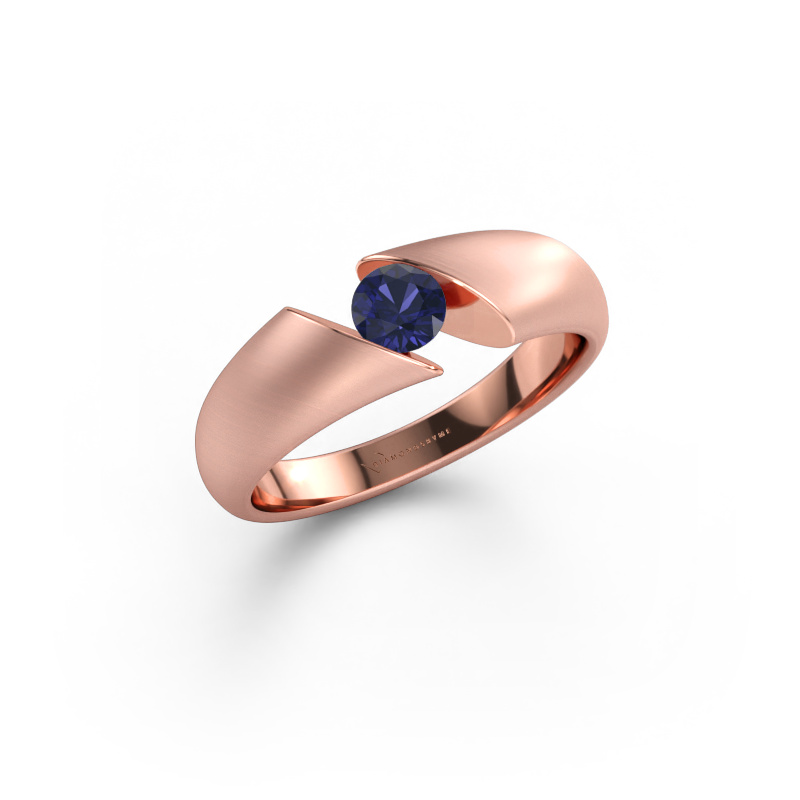 Bild av Ring Hojalien 1 585 roséguld Safir 4.2 mm