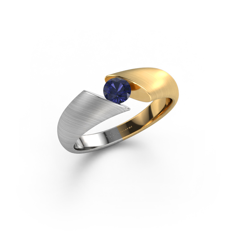 Image of Ring Hojalien 1 585 white gold Sapphire 4.2 mm