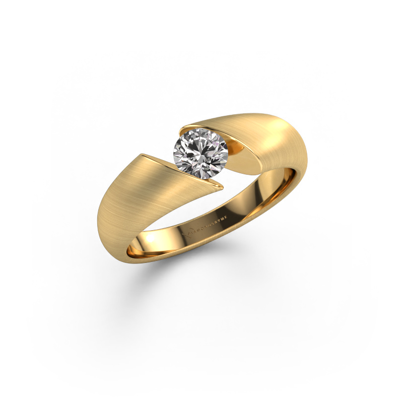 Image of Ring Hojalien 1 585 gold Diamond 0.40 crt