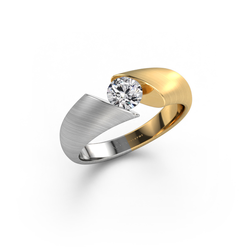 Bild von Ring Hojalien 1 585 Weißgold Diamant 0.50 crt