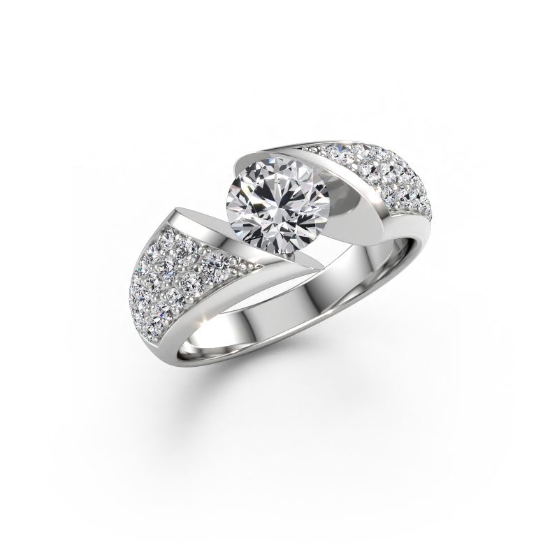 Bild av Ring Hojalien 3 585 vitt guld Diamant 1.625 crt