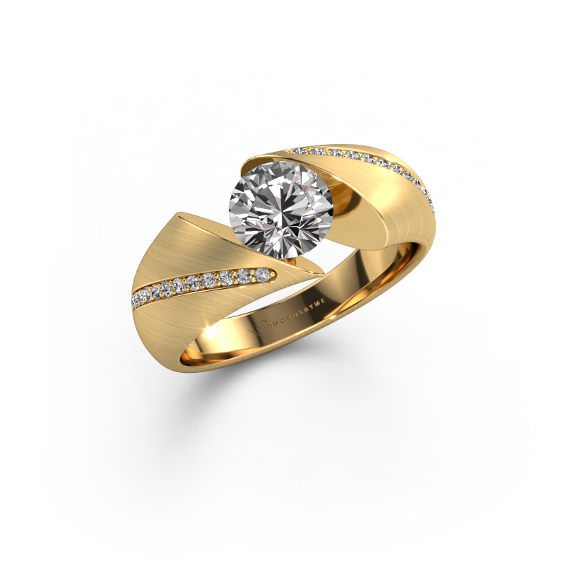 Bild von Verlobungsring Hojalien 2 585 Gold Diamant 1.12 crt