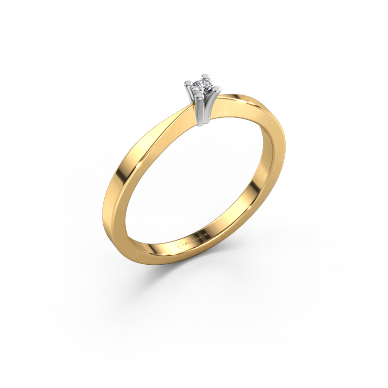 Image of Engagement ring Ichelle 1 585 gold Diamond 0.03 crt