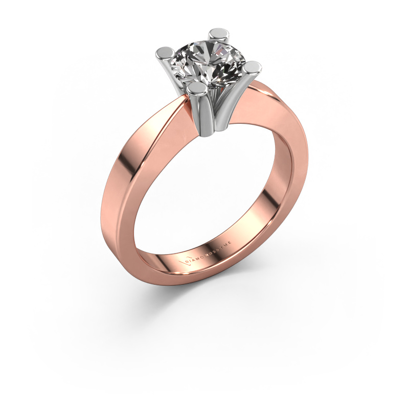 Bild von Verlobungsring Ichelle 1 585 Roségold Diamant 1.00 crt
