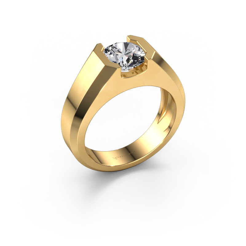 Bild von Herrenring Indigo 585 Gold Diamant 2.00 crt