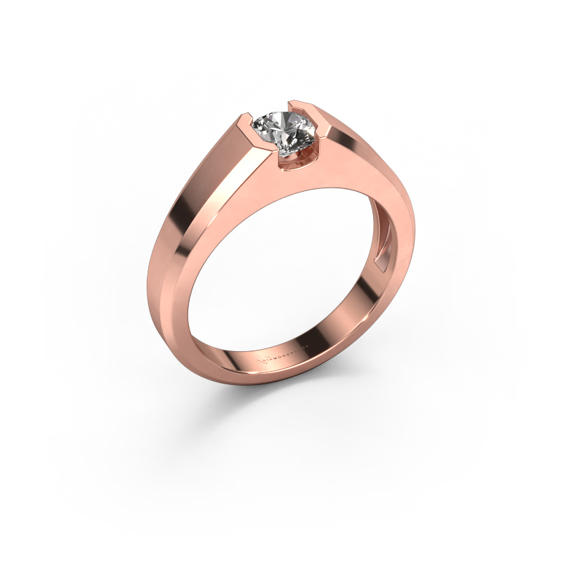 Bild von Herrenring Indigo 585 Roségold Diamant 0.60 crt