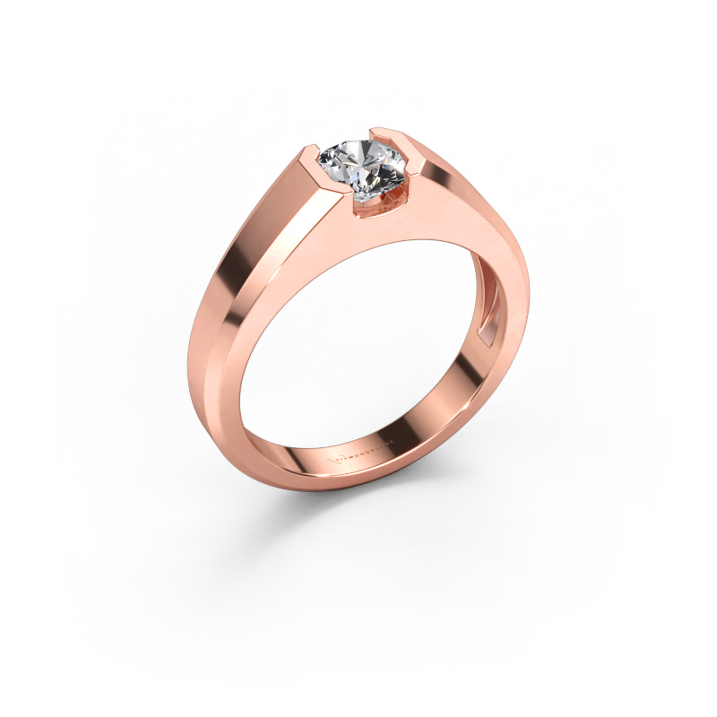 Bild av Herrring Indigo 585 roséguld Diamant 0.70 crt