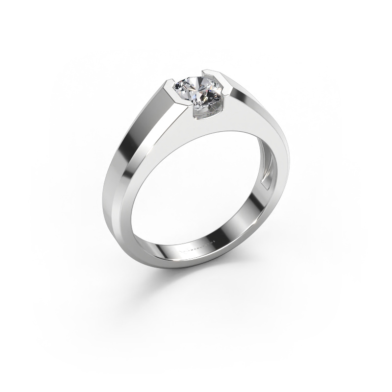 Bild von Herrenring Indigo 585 Weißgold Lab-grown Diamant 0.70 crt
