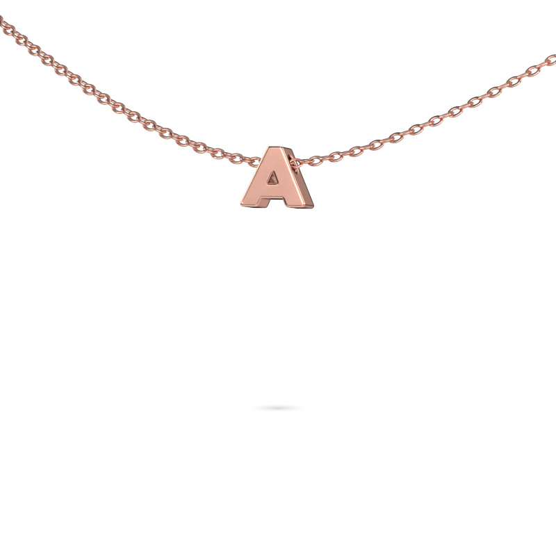 Image de Pendentif initiale Initial 020 585 or rose