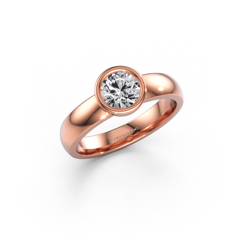 Bild av Ring Ise 1 585 roséguld Labbodlad diamant 0.70 crt