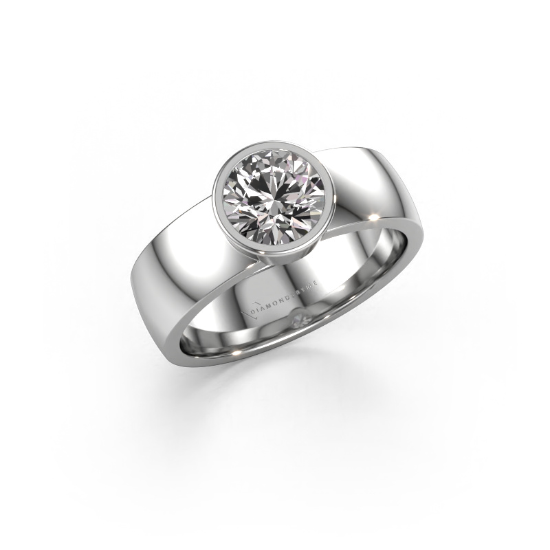 Image of Ring Ise 1 950 platinum Diamond 1.00 crt