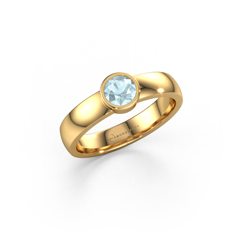 Bild von Ring Ise 1 585 Gold Aquamarin 4.7 mm