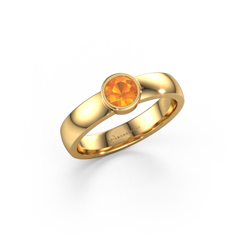 Image of Ring Ise 1 585 gold Citrin 4.7 mm