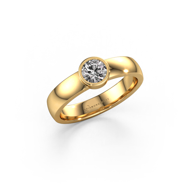 Image of Ring Ise 1 585 gold Diamond 0.40 crt