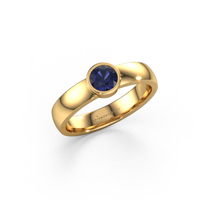 Bild von Ring Ise 1 585 Gold Saphir 4.7 mm