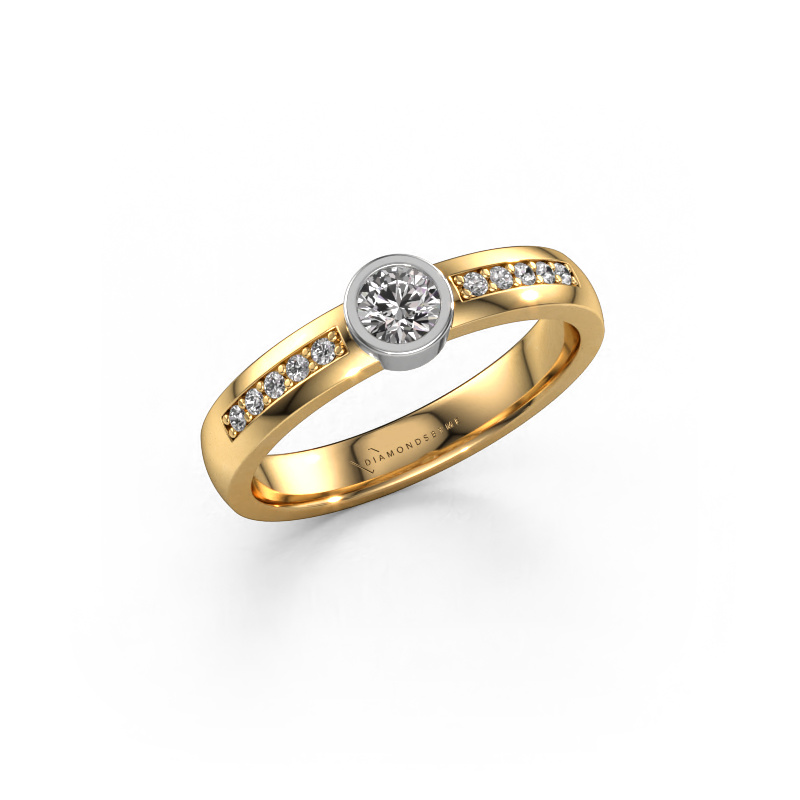 Image of Ring Ise 2 585 gold Lab-grown diamond 0.45 crt