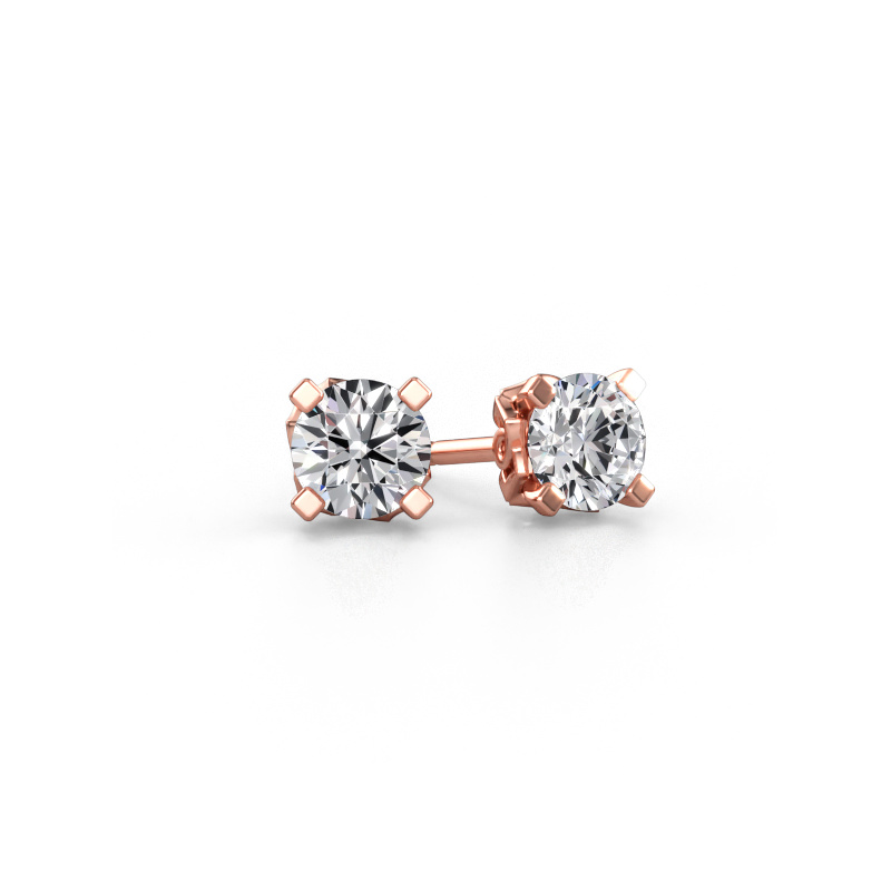 Immagine di Orecchini Ize 585 oro rosa Diamante 1.40 crt