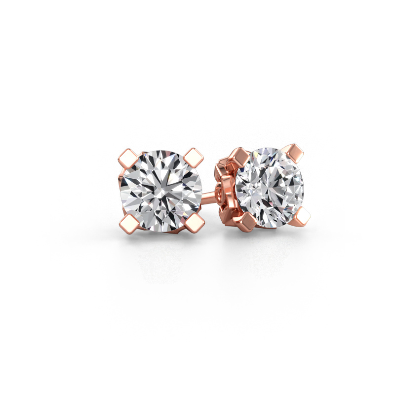 Immagine di Orecchini Ize 585 oro rosa Diamante 3.00 crt