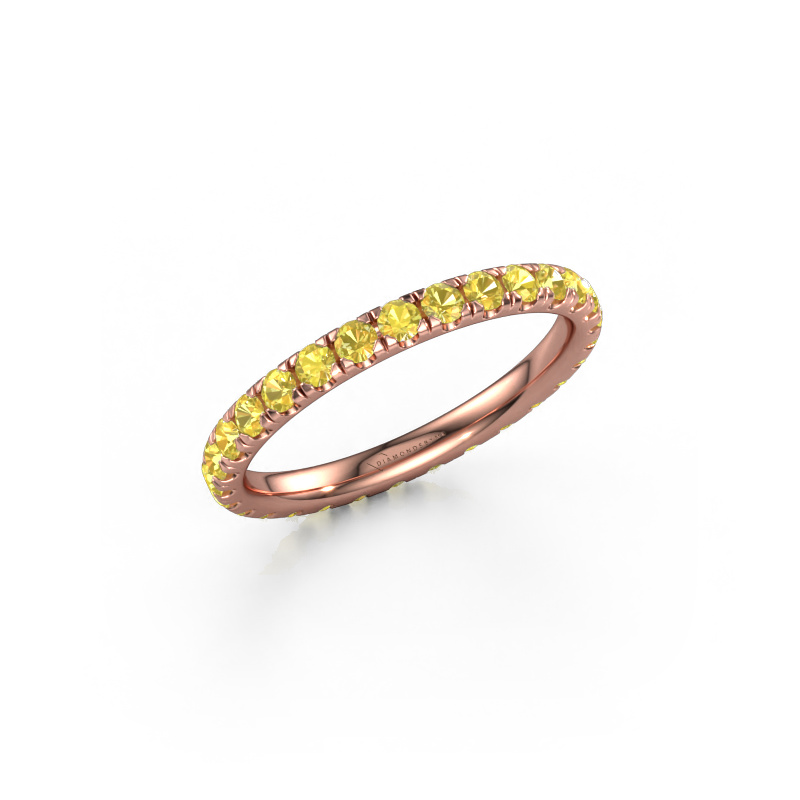 Bild von Vorsteckring Jackie 2.0 585 Roségold Gelb Saphir 2 mm