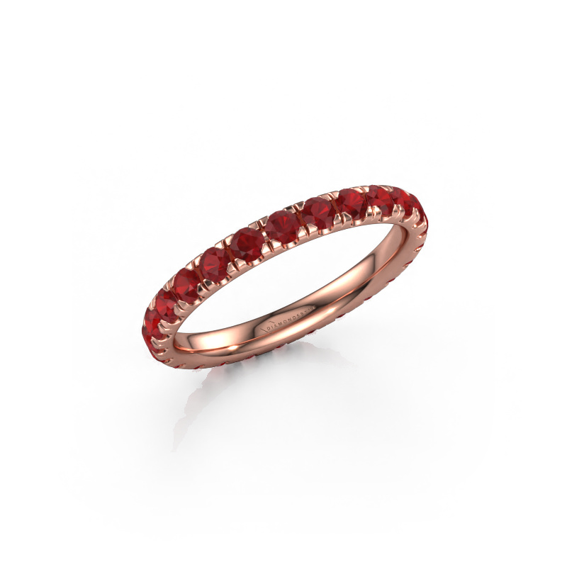Image of Ring Jackie 2.3 585 rose gold Ruby 2.3 mm