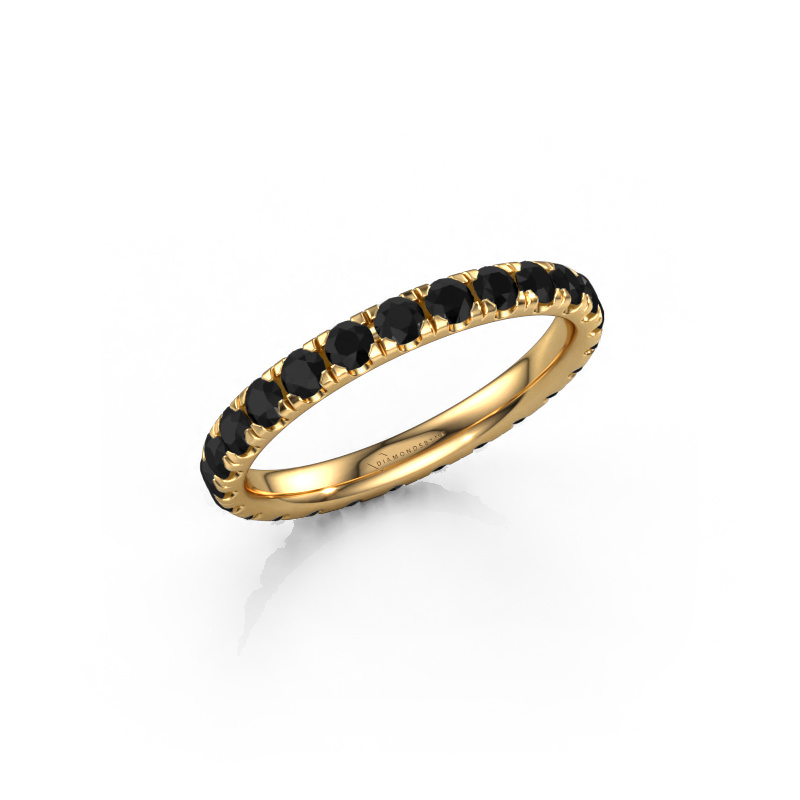Image of Ring Jackie 2.3 585 gold Black diamond 1.50 crt