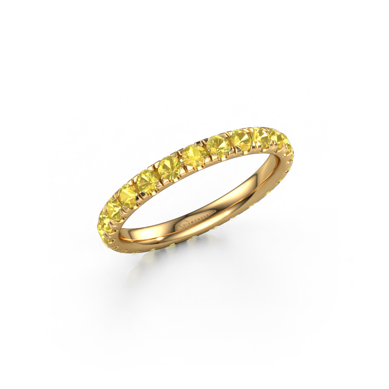 Image of Ring Jackie 2.3 585 gold Yellow sapphire 2.3 mm