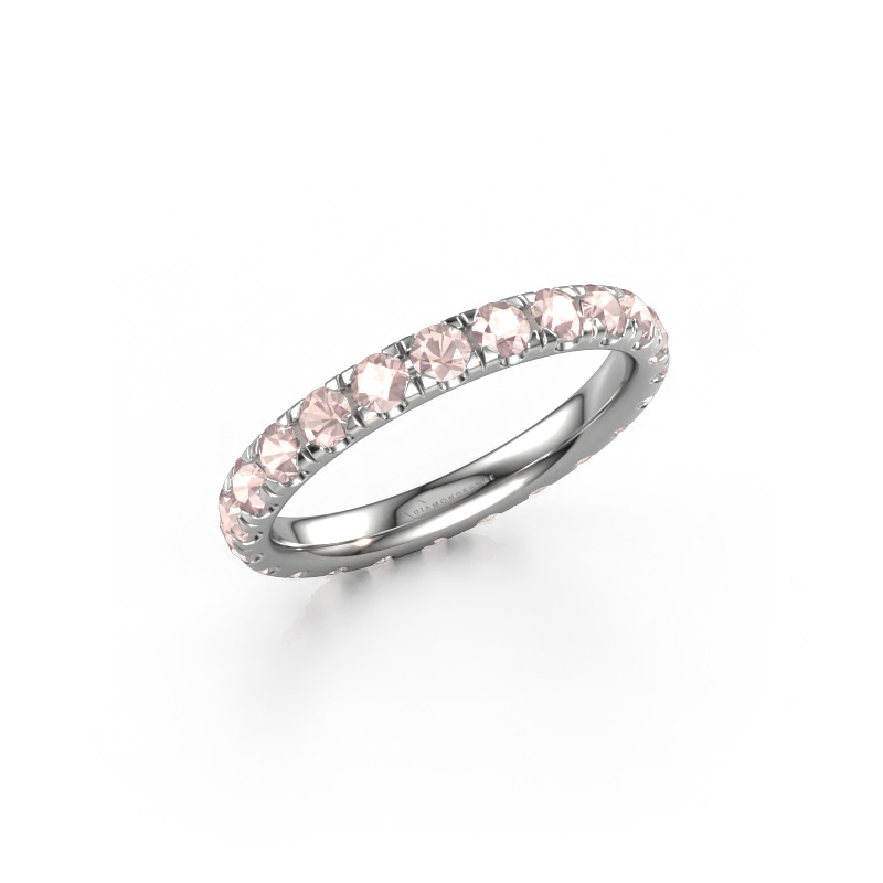 Bild von Ring Jackie 2.5 950 Platin Morganit Champagner 2.5 mm