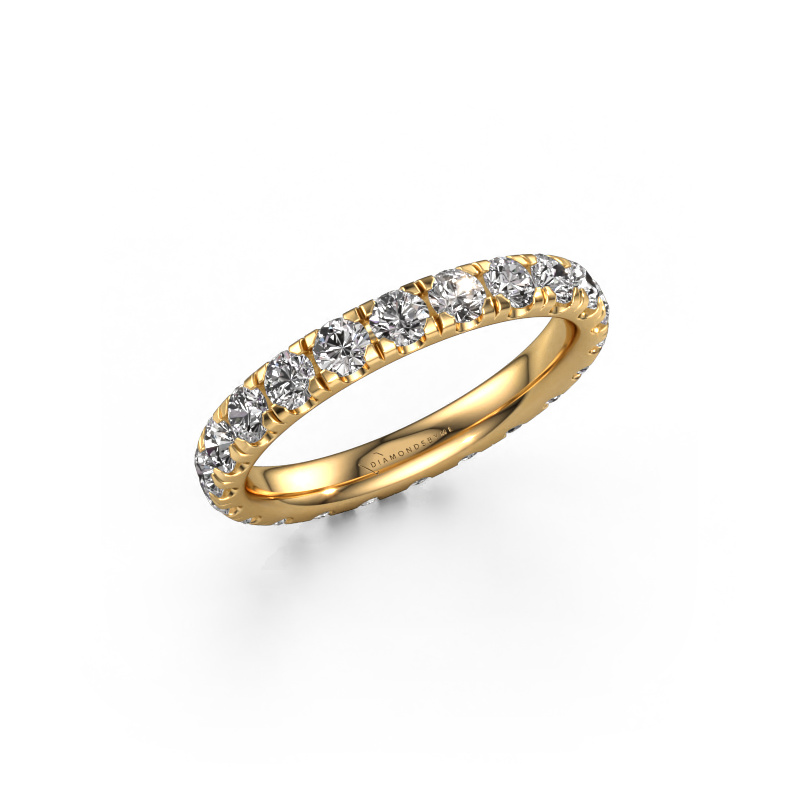 Image of Stackable ring Jackie 2.7 585 gold Lab grown diamond 1.76 crt