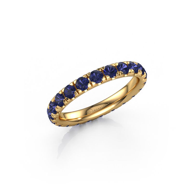 Image of Stackable ring Jackie 2.7 585 gold Sapphire 2.7 mm