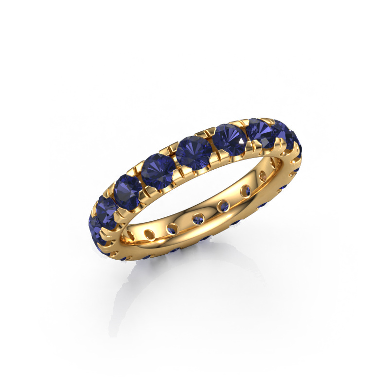 Bild von Vorsteckring Jackie 3.4 585 Gold Saphir 3.4 mm