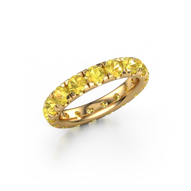 Bild von Vorsteckring Jackie 3.7 585 Gold Gelb Saphir 3.7 mm