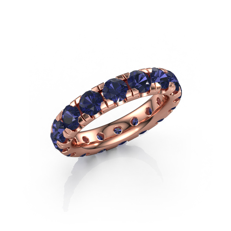 Bild von Vorsteckring Jackie 4.0 585 Roségold Saphir 4 mm