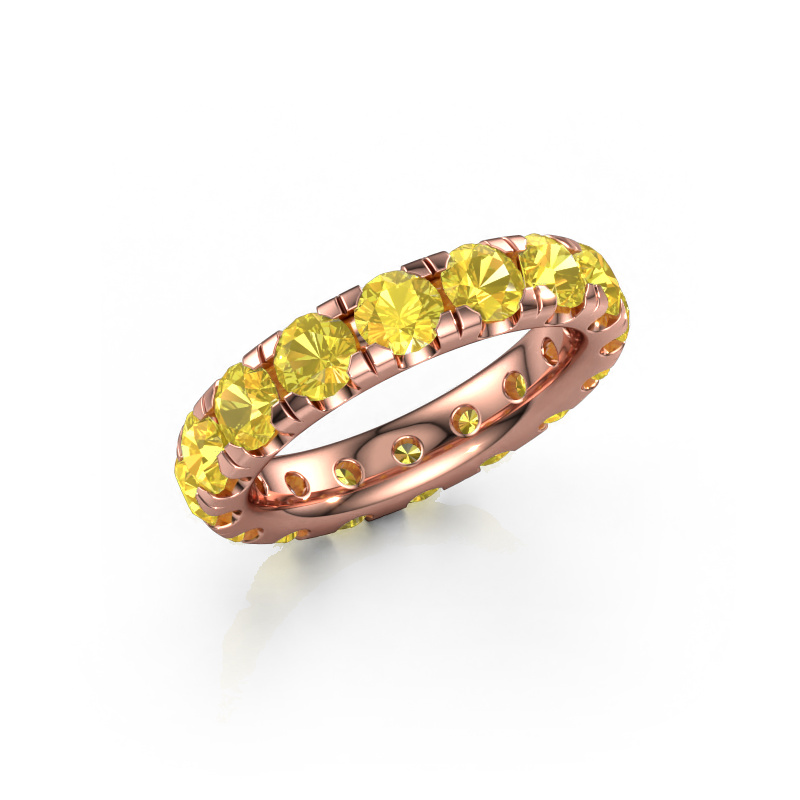 Bild von Vorsteckring Jackie 4.0 585 Roségold Gelb Saphir 4 mm