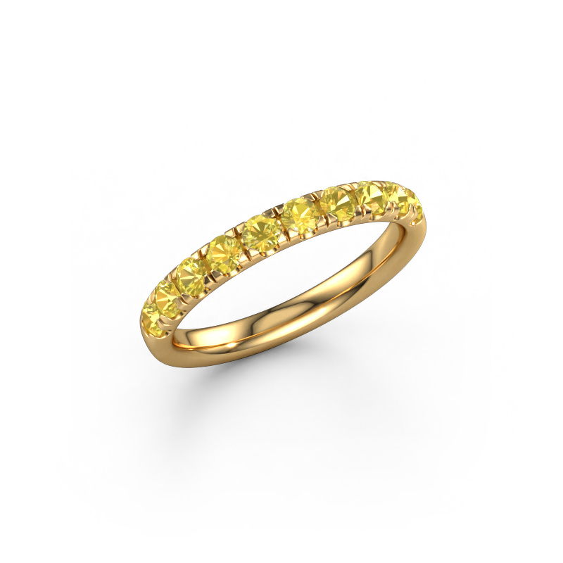 Bild von Vorsteckring Jackie Half 585 Gold Gelb Saphir 2.4 mm