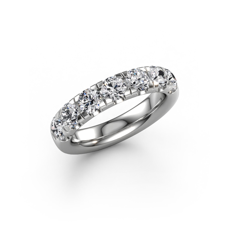 Bild von Vorsteckring Jackie Half 585 Weißgold Diamant 1.75 crt