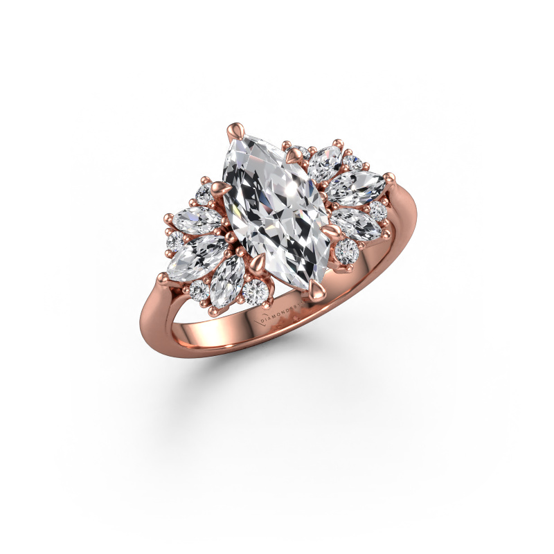 Afbeelding van Verlovingsring Jaimie 585 rosé goud Lab-grown diamant 2.344 crt