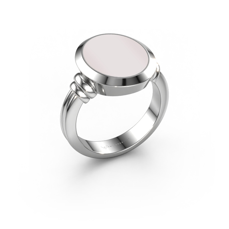 Image of Signet ring Jake 3 950 platinum Red sardonyx 15x12 mm
