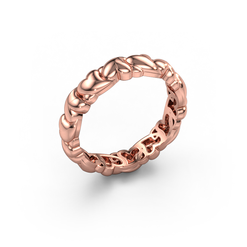 Image of Stackable ring Jamee 585 rose gold
