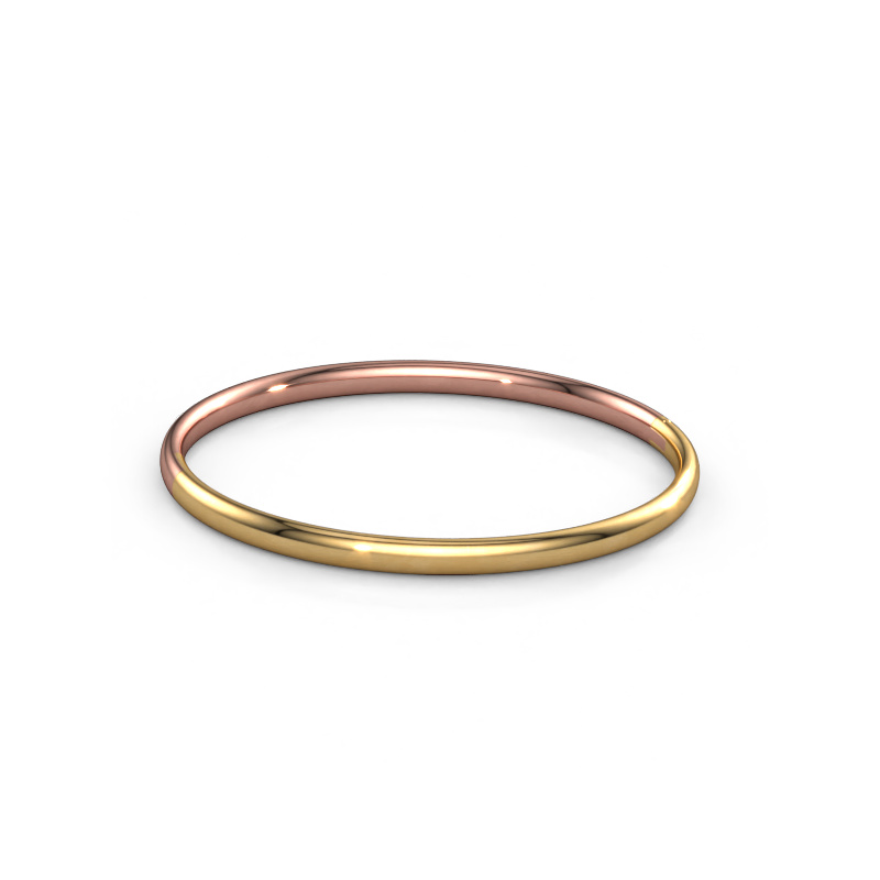 Bild von Armreif Jane 4mm 585 Roségold