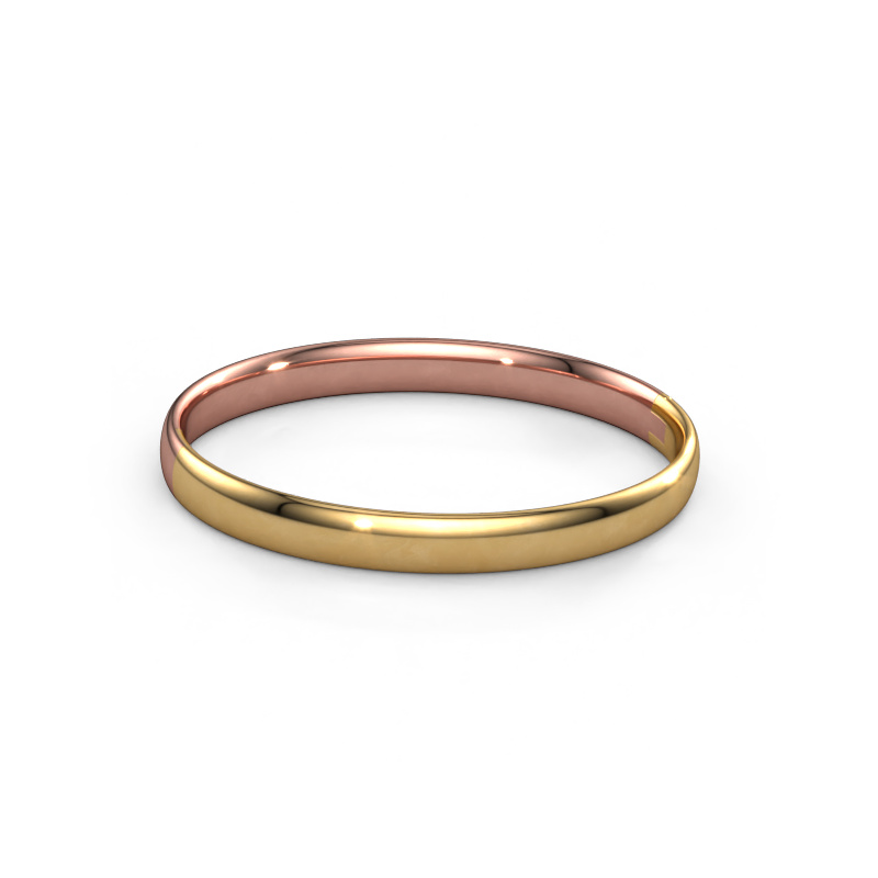 Bild von Armreif Jane 7mm 585 Roségold