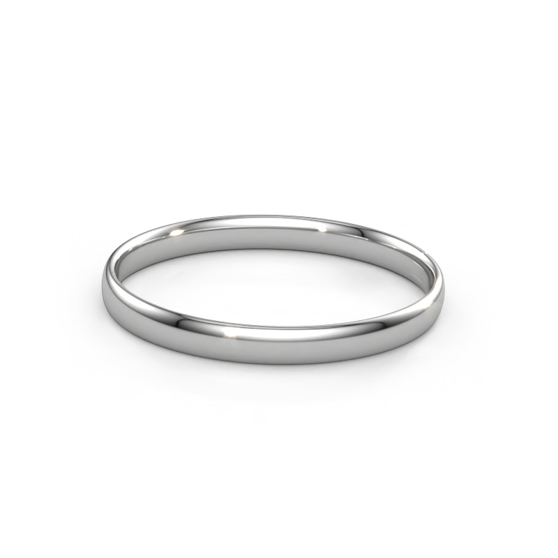 Immagine di Bracciale rigido Jane 7mm 585 oro bianco