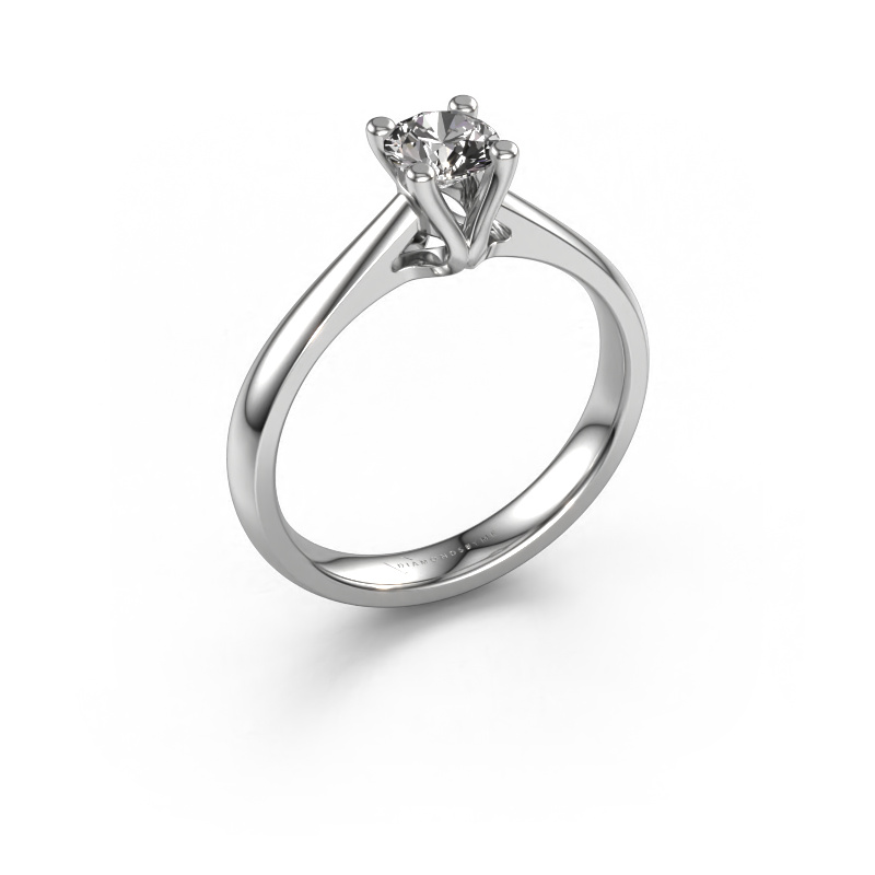 Image of Engagement ring Janna 1 585 white gold Diamond 0.40 crt