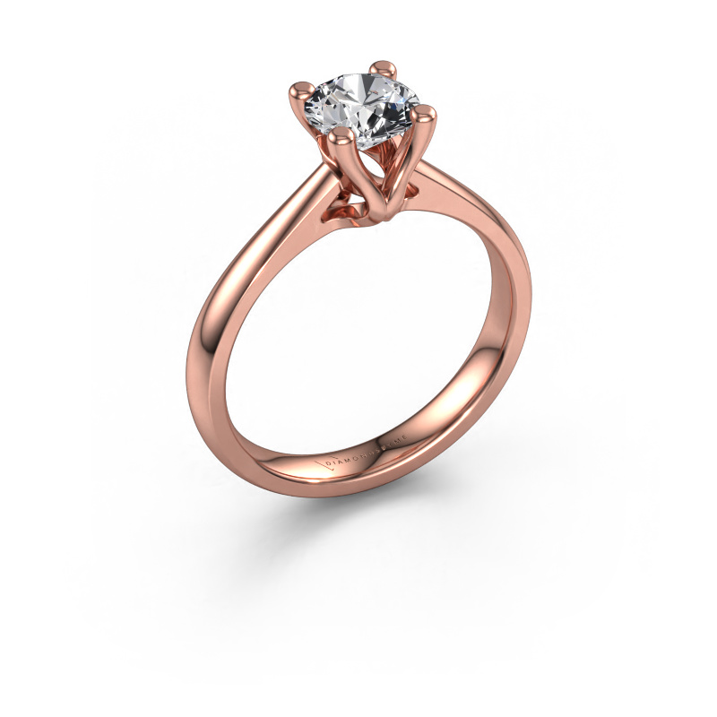 Bild von Verlobungsring Janna 1 585 Roségold Diamant 0.70 crt