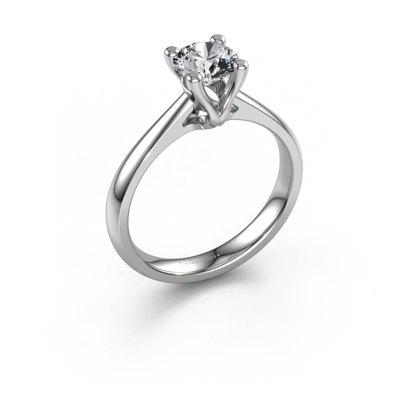 Image de Bague de fiançailles Janna 1 585 or blanc Diamant 0.70 crt