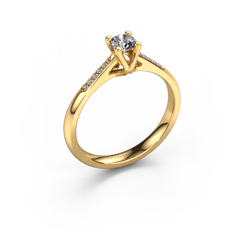 Bild von Verlobungsring Janna 2 585 Gold Diamant 0.299 crt