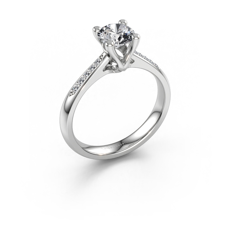 Bild av Löftesring Janna 2 585 vitt guld Diamant 0.777 crt