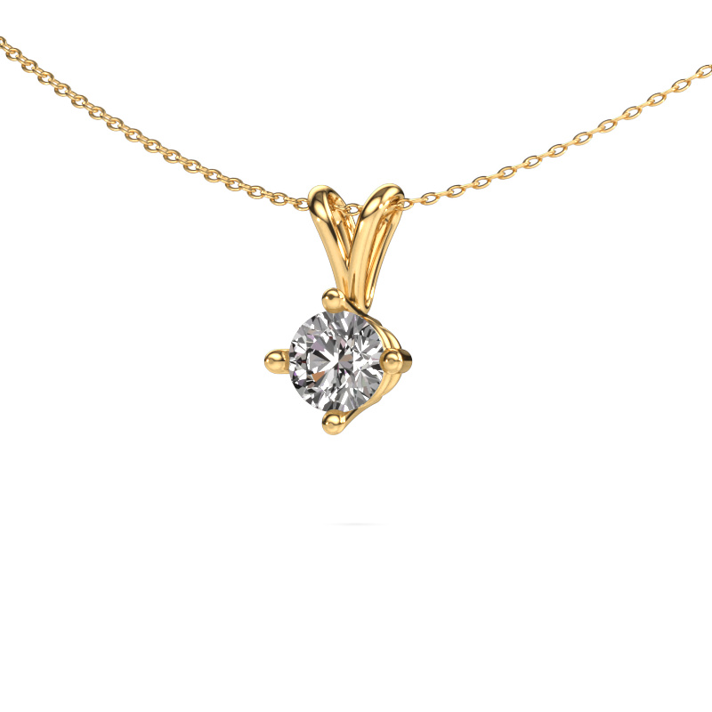 Image of Pendant Jannette 585 gold Diamond 1.00 crt