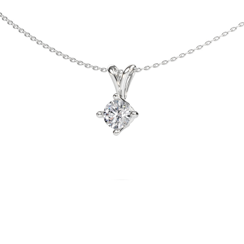 Bild von Anhänger Jannette 585 Weißgold Lab-grown Diamant 0.70 crt